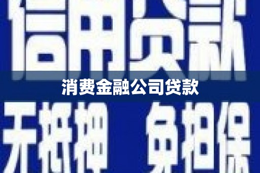 巴中消费金融公司贷款