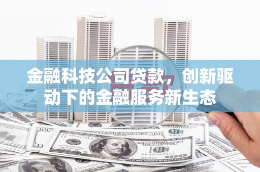 巴中金融科技公司贷款，创新驱动下的金融服务新生态