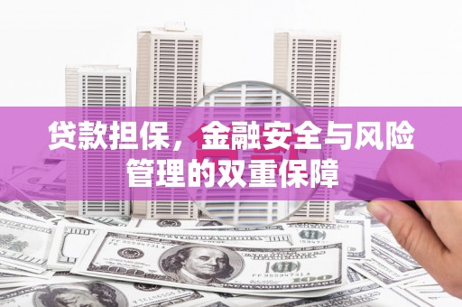 巴中贷款担保，金融安全与风险管理的双重保障