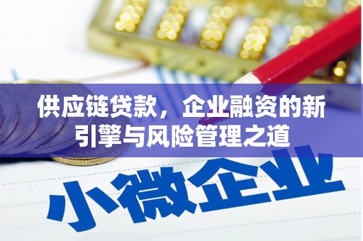 巴中供应链贷款，企业融资的新引擎与风险管理之道