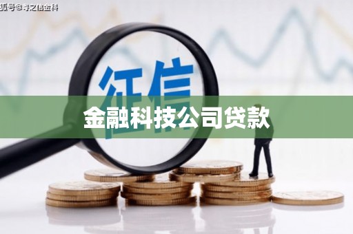 巴中金融科技公司贷款