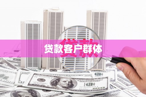 巴中贷款客户群体