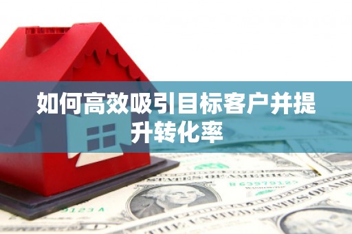 巴中如何高效吸引目标客户并提升转化率