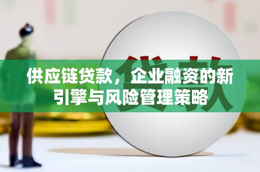 巴中供应链贷款，企业融资的新引擎与风险管理策略