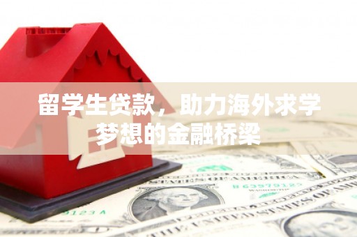 巴中留学生贷款，助力海外求学梦想的金融桥梁