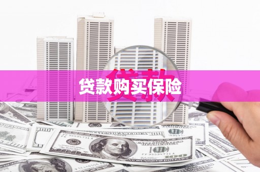 巴中贷款购买保险