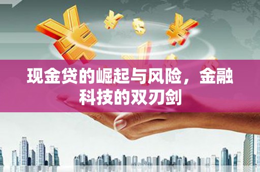 巴中现金贷的崛起与风险，金融科技的双刃剑