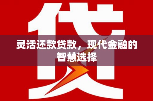 巴中灵活还款贷款，现代金融的智慧选择