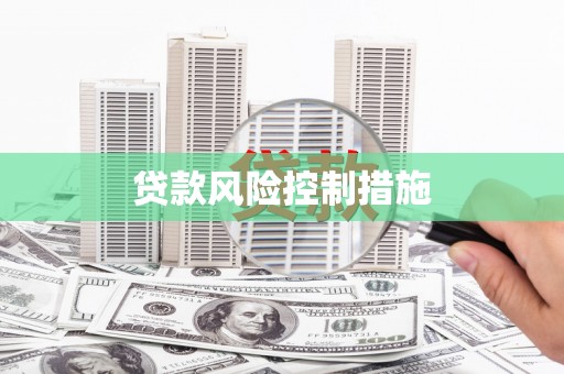巴中贷款风险控制措施
