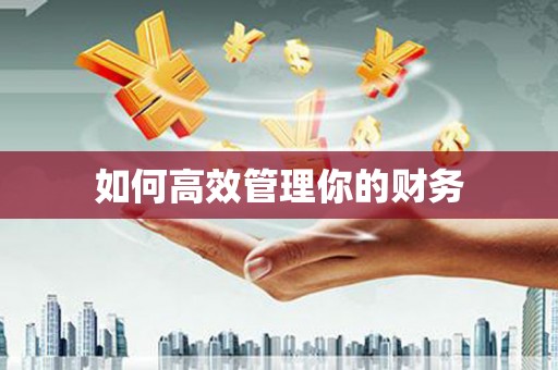 巴中如何高效管理你的财务
