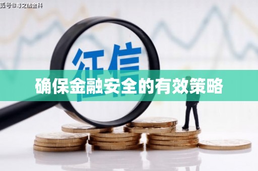 巴中确保金融安全的有效策略
