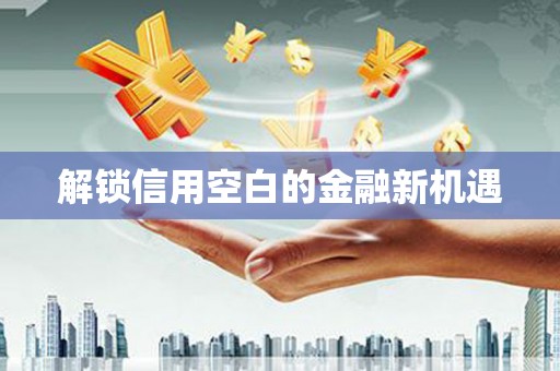 巴中解锁信用空白的金融新机遇