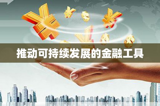 巴中推动可持续发展的金融工具