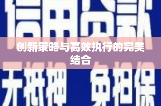 巴中创新策略与高效执行的完美结合