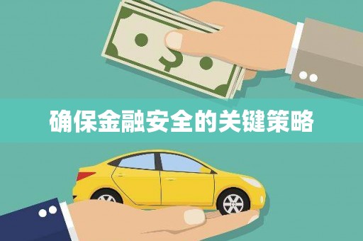 巴中确保金融安全的关键策略