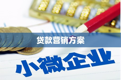 巴中贷款营销方案